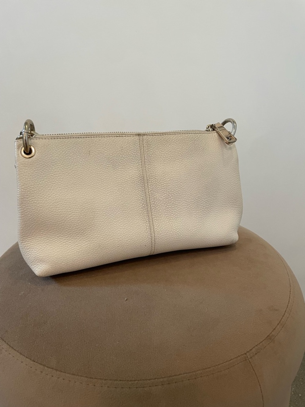 Coach Charley Leather Shoulder Bag with Embossed Carriage - Picture 3 of 12